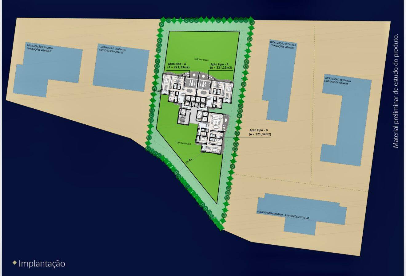 Apartamento à venda com 4 quartos, 222m² - Foto 8