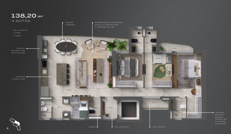 Apartamento à venda com 3 quartos, 116m² - Foto 10