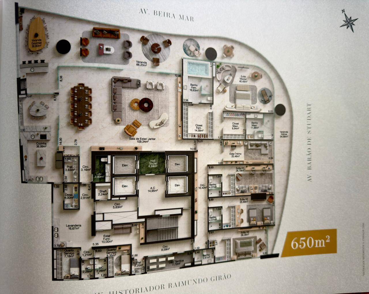Apartamento, 5 quartos, 680 m² - Foto 33