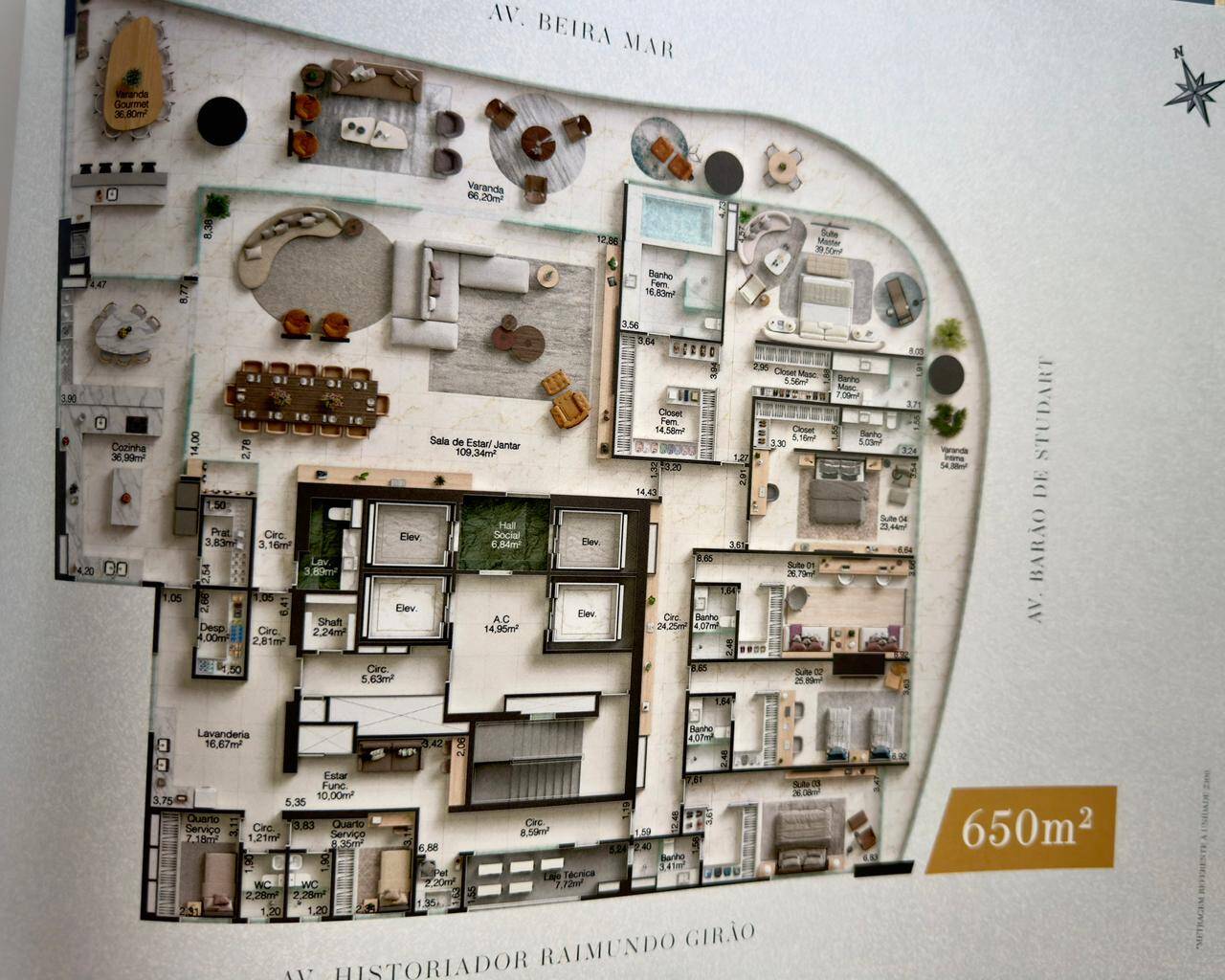 Apartamento, 5 quartos, 680 m² - Foto 34