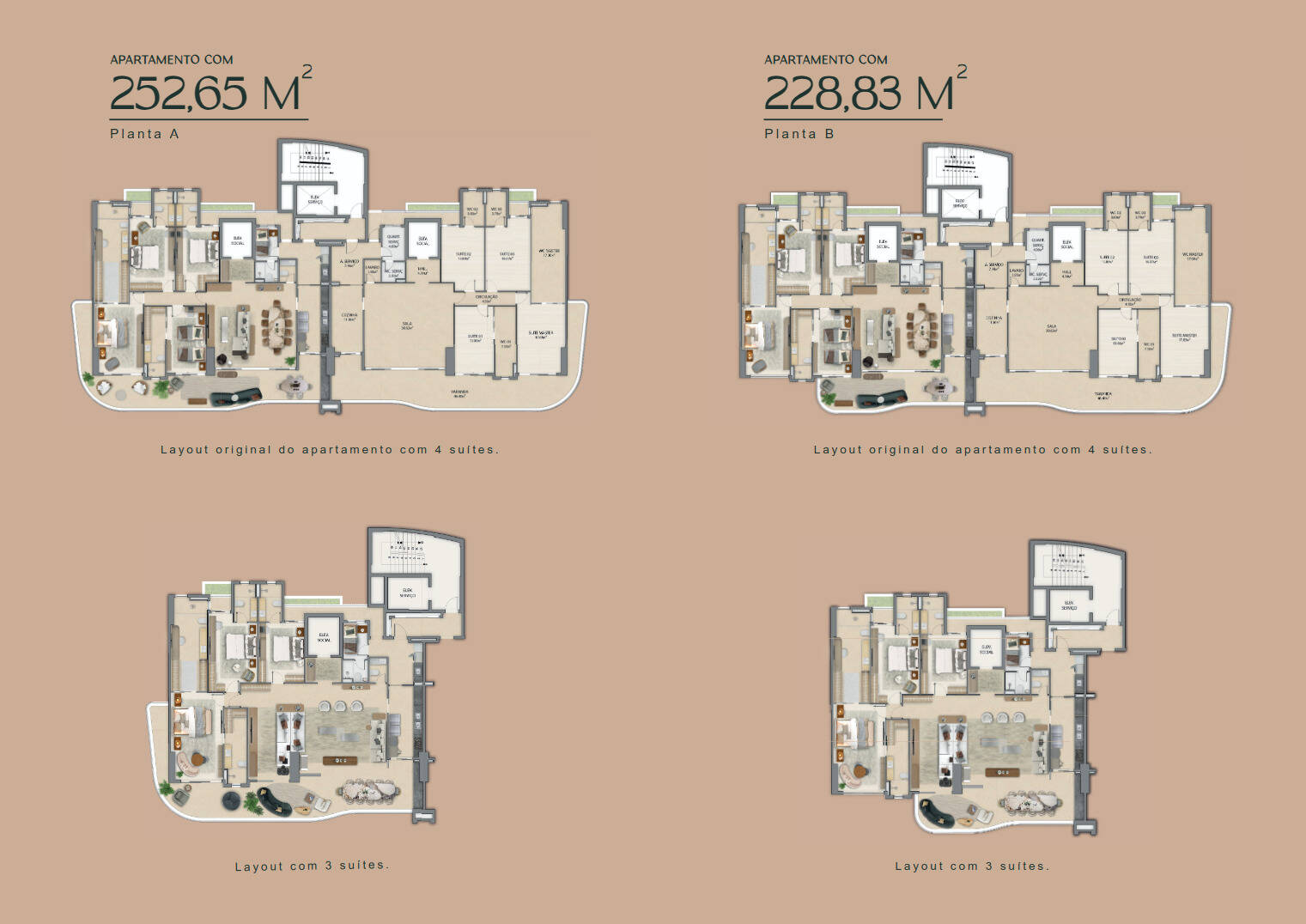 Apartamento, 4 quartos, 228 m² - Foto 14
